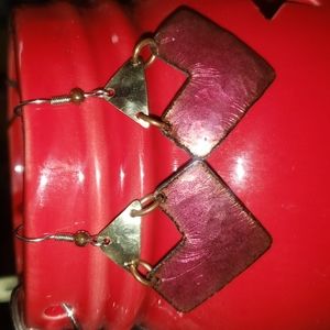 Vintage handcrafted earrings